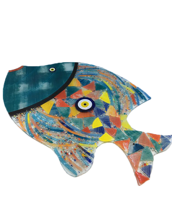 Büyük Pano Balık 43cm X 28cm