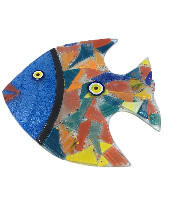Büyük Pano Balık 43cm X 28cm